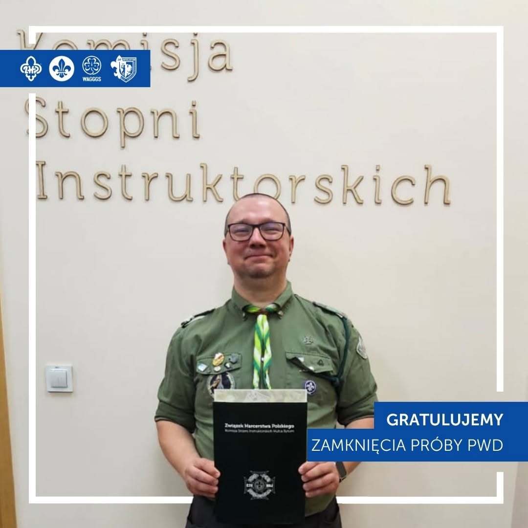 Zamknięcie próby na stopień przewodnika